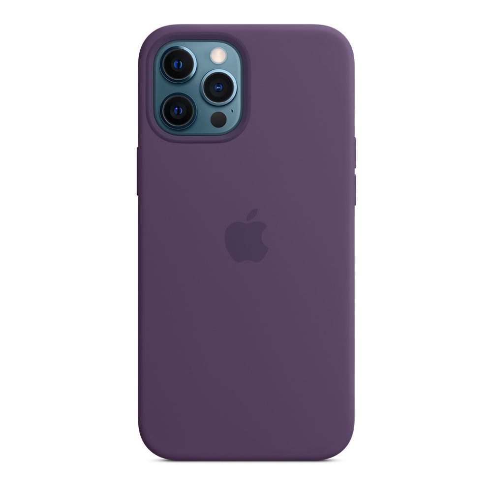 Apple Silicone Case with MagSafe Amethyst for iPhone 12 Pro Max