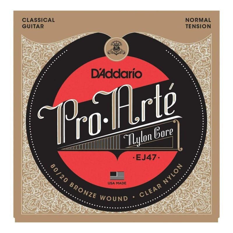 D'Addario EJ47 Acoustic Guitar Strings 80/20 Bronze Pro-Arte - Normal Tension