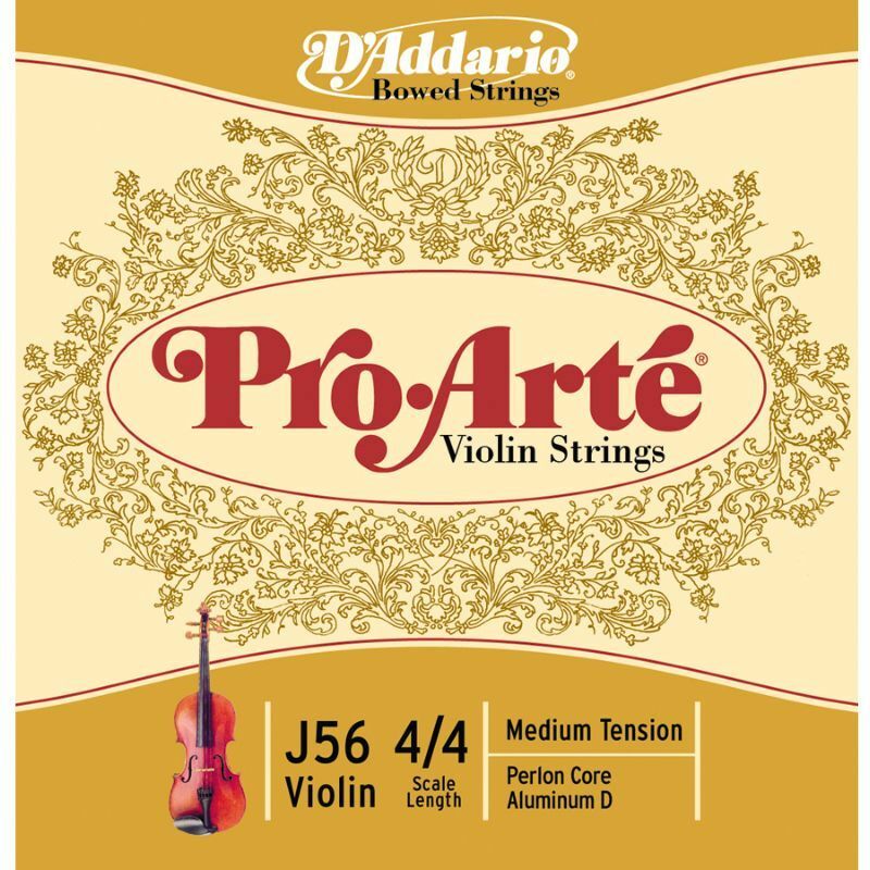 D'Addario Proarte J56W 4/4M Violinstr