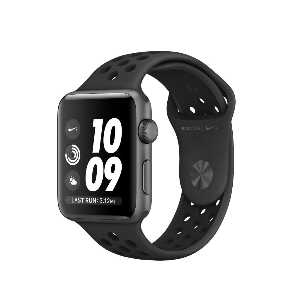 Apple Watch Nike+ 42mm Space Grey Aluminum Case With Anthracite/Black Nike Sport Band
