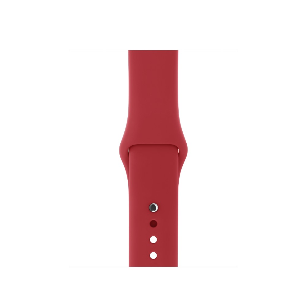 Apple Red Sport Band S/M & M/L for Nike Watch 38mm (Compatible with Apple Watch 38/40/41mm)