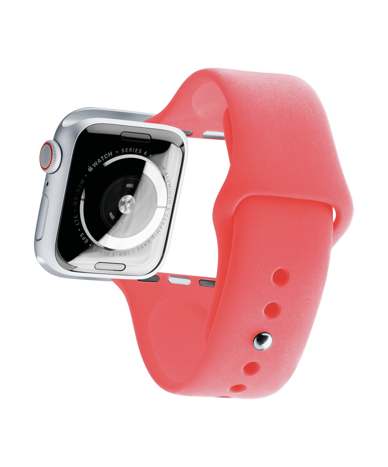 Cellularline Urban Band for Apple Watch 42/44mm Orange (Compatible with Apple Watch 42/44/45mm)