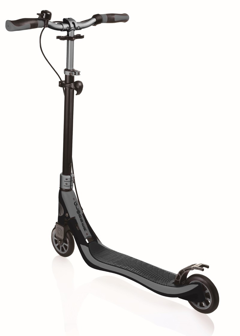 Globber One NL 125 Deluxe Titanium Charcoal Grey Foldable Scooter