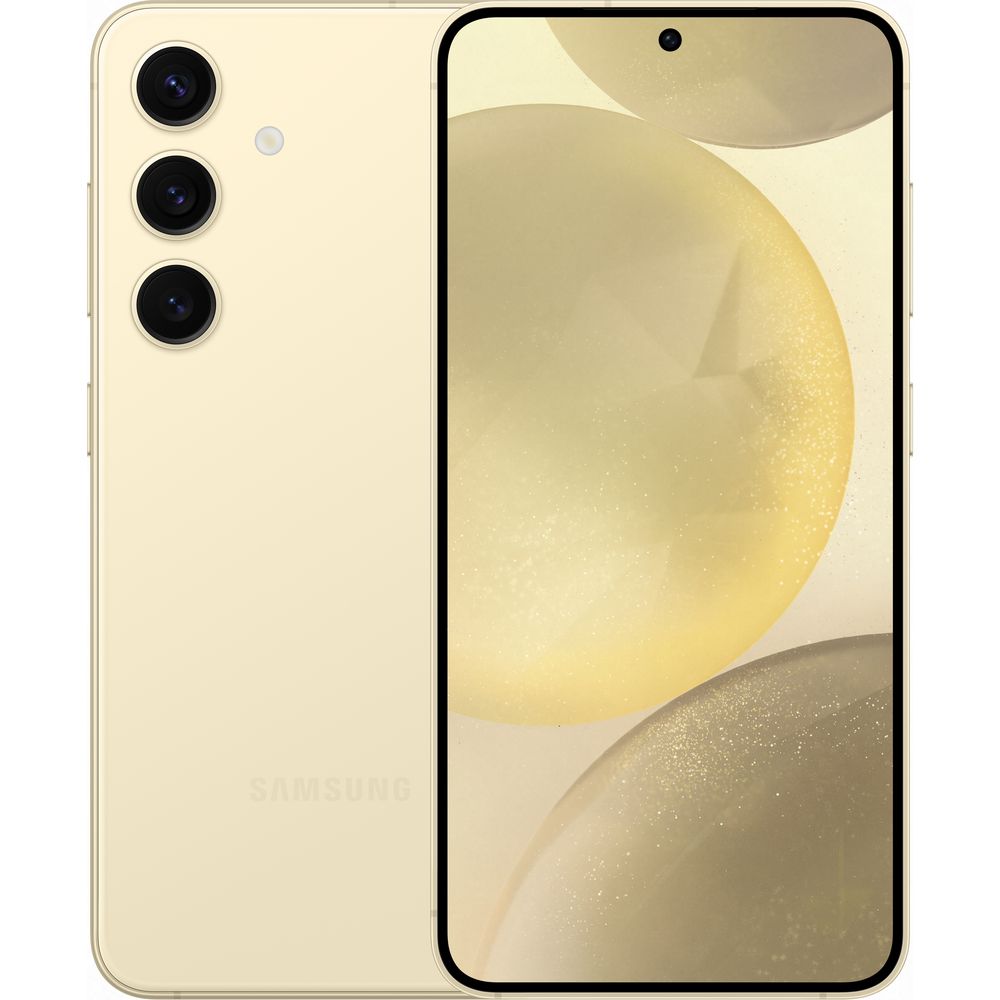 Samsung Galaxy S24 5G Smartphone 8GB/256GB/Dual Sim with eSIM - Amber Yellow