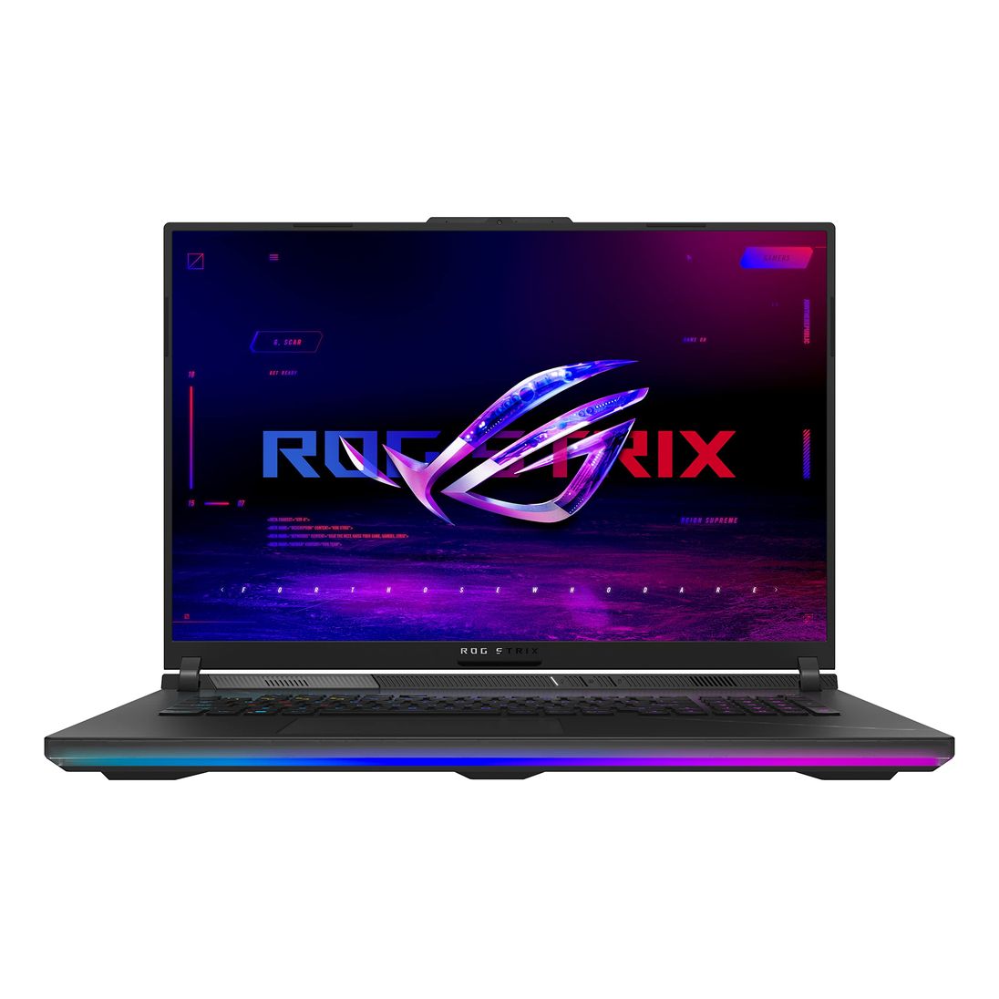 ASUS ROG Strix SCAR 18 (2024) Gaming Laptop - G834JZR-I9642G - intel Core i9-14900HX/64GB RAM/2TB SSD/NVIDIA GeForce RTX 4080 12GB/18-inch 2.5K 1100nits (2560x1600)/240Hz/Windows 11 Home - Off Black