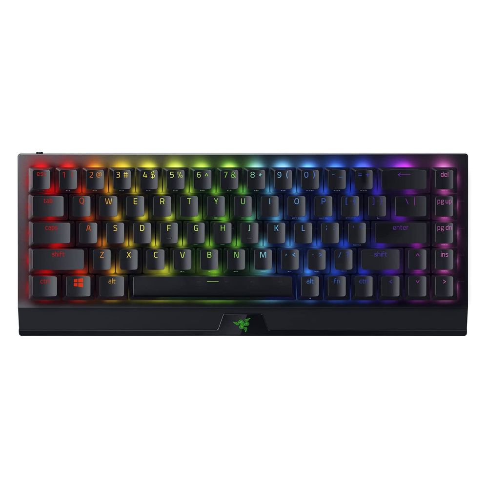 Razer BlackWidow V3 Mini HyperSpeed Mechanical Gaming Keyboard - Green Switch - Black Keycaps (US English)