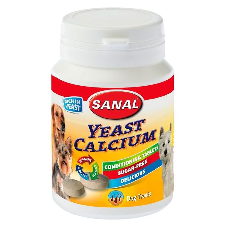 Sanal Dog Yeast-Calcium Tablets 75g