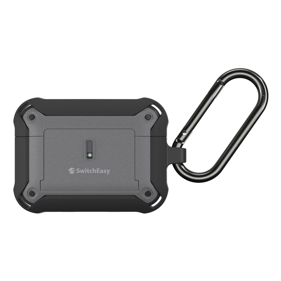 Switcheasy Guardian Rugged Anti-Lost Protective Case For Airpods Pro 2 & 1 - Gray