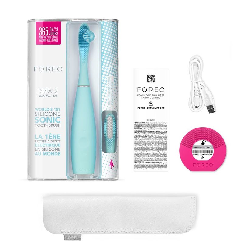 Foreo Issa 2 Sensitive Electric Toothbrush Set Mint