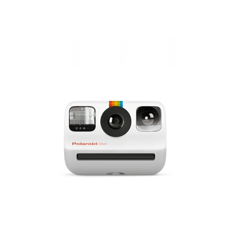 كاميرا Polaroid Go الفورية باللون الأبيض