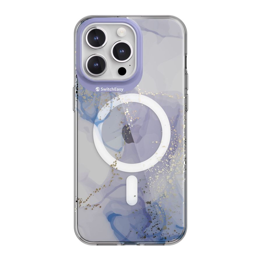 Switcheasy Artist M Double-Layer In-Mold Decoration Case With MagSafe For iPhone 15 Pro Max - Veil