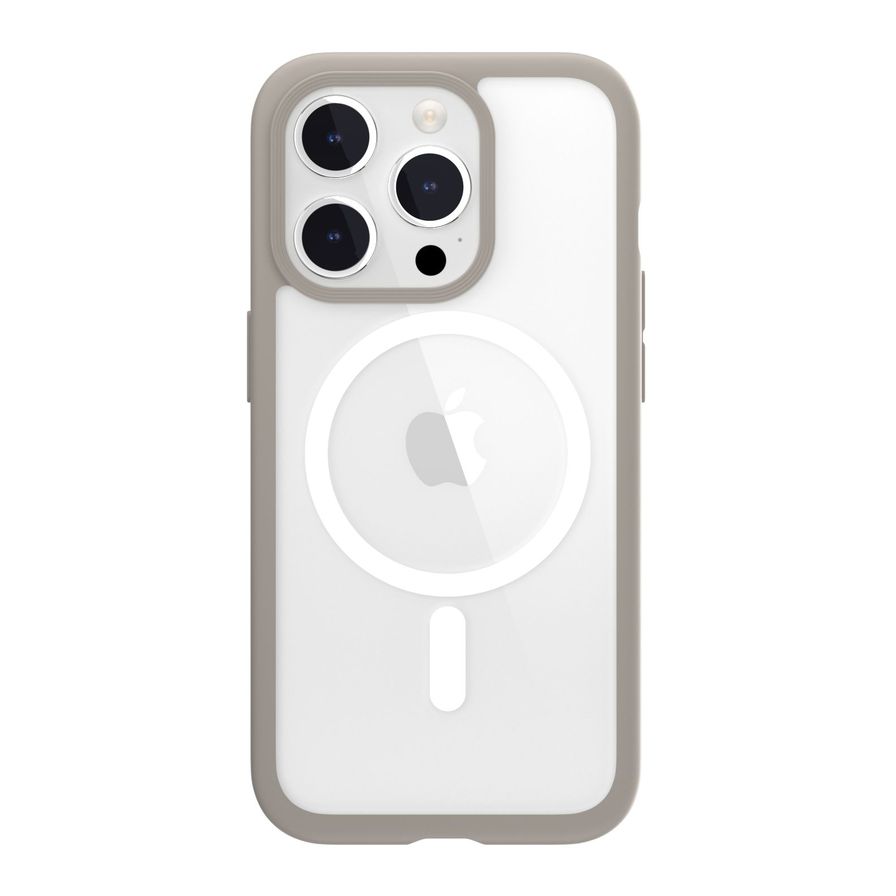 Mageasy Roam M Shockproof Protective Case With MagSafe For iPhone 15 Pro - Grey