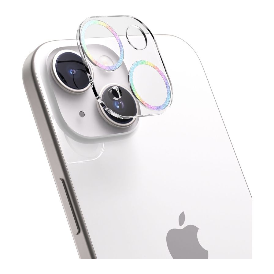 Switcheasy Lensarmor Ultra-Thin Lens Protector For 2023 iPhone 15 & iPhone 15 Plus- Rainbow