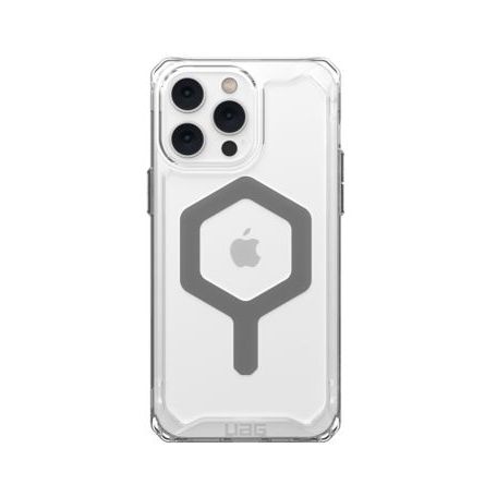 UAG Plyo MagSafe Case For iPhone 15 Pro - Ice/Silver