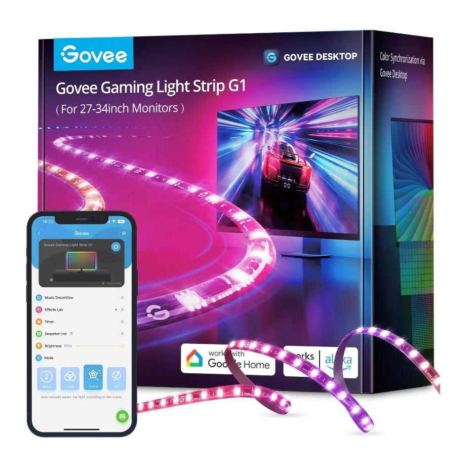 Govee Gaming Light Strip G1 (27-34-inch)