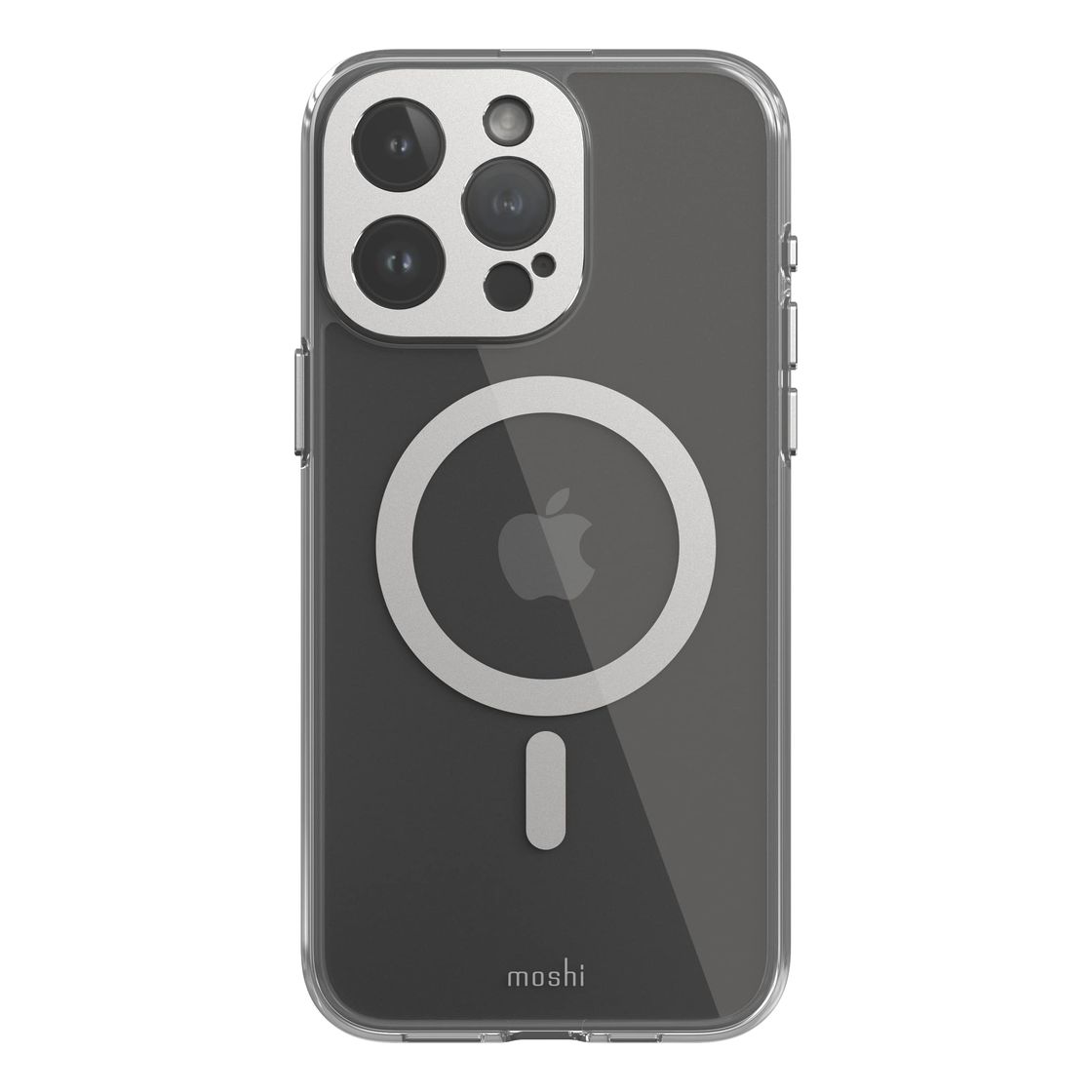 Moshi iGlaze Case for iPhone 15 Pro Max With MagSafe - Silver