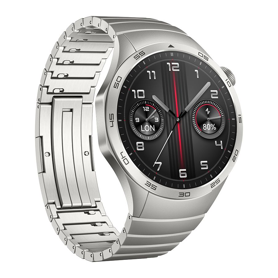 Huawei Watch GT4 46mm - Phoinix Grey Stainless Steel Strap
