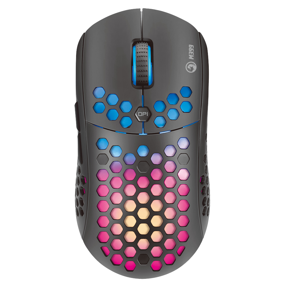 Marvo Gaming Mouse 76G Ultra-Light Honeycomb 6400 Dpi