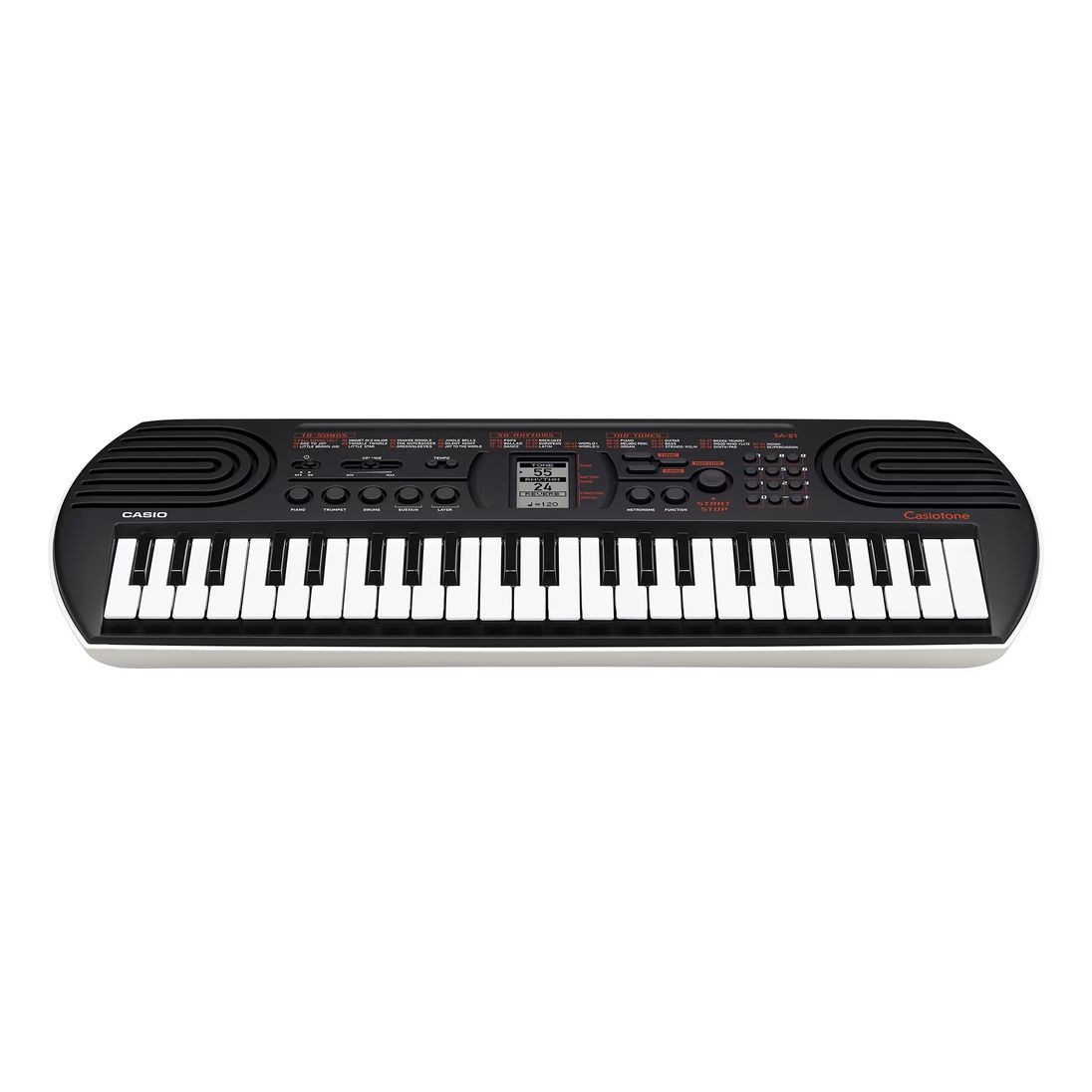 Casio SA-81H2 Casiotone Mini Keyboard 44 keys - Black
