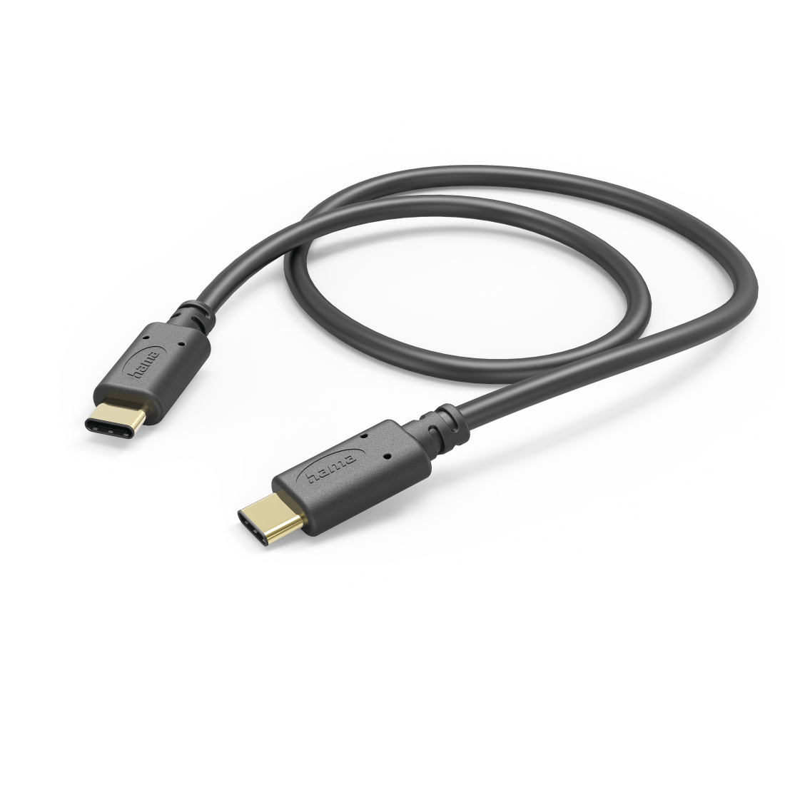 Hama Charging Cable USB-C To USB-C 1.5m - Black