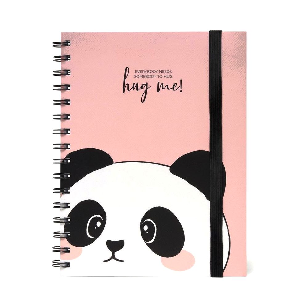 Legami Notebook With Spiral Bound Large - Panda