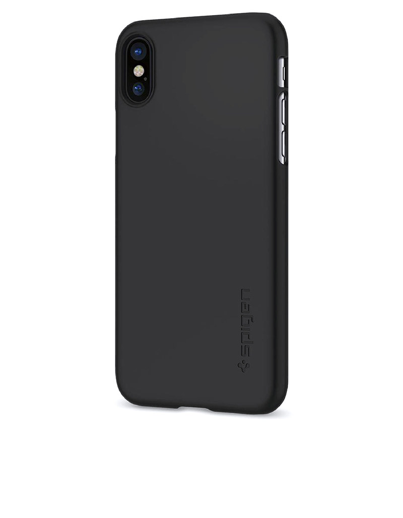 Spigen Thin-Fit Case Matte Black For iPhone X