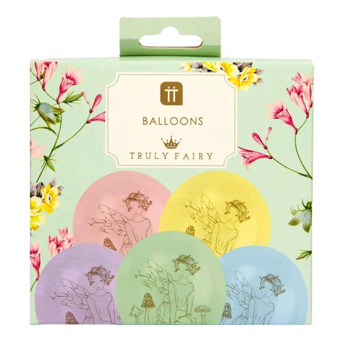 Talking Tables Truly Fairy Printed 12-Inches Balloons (Pack of 12)