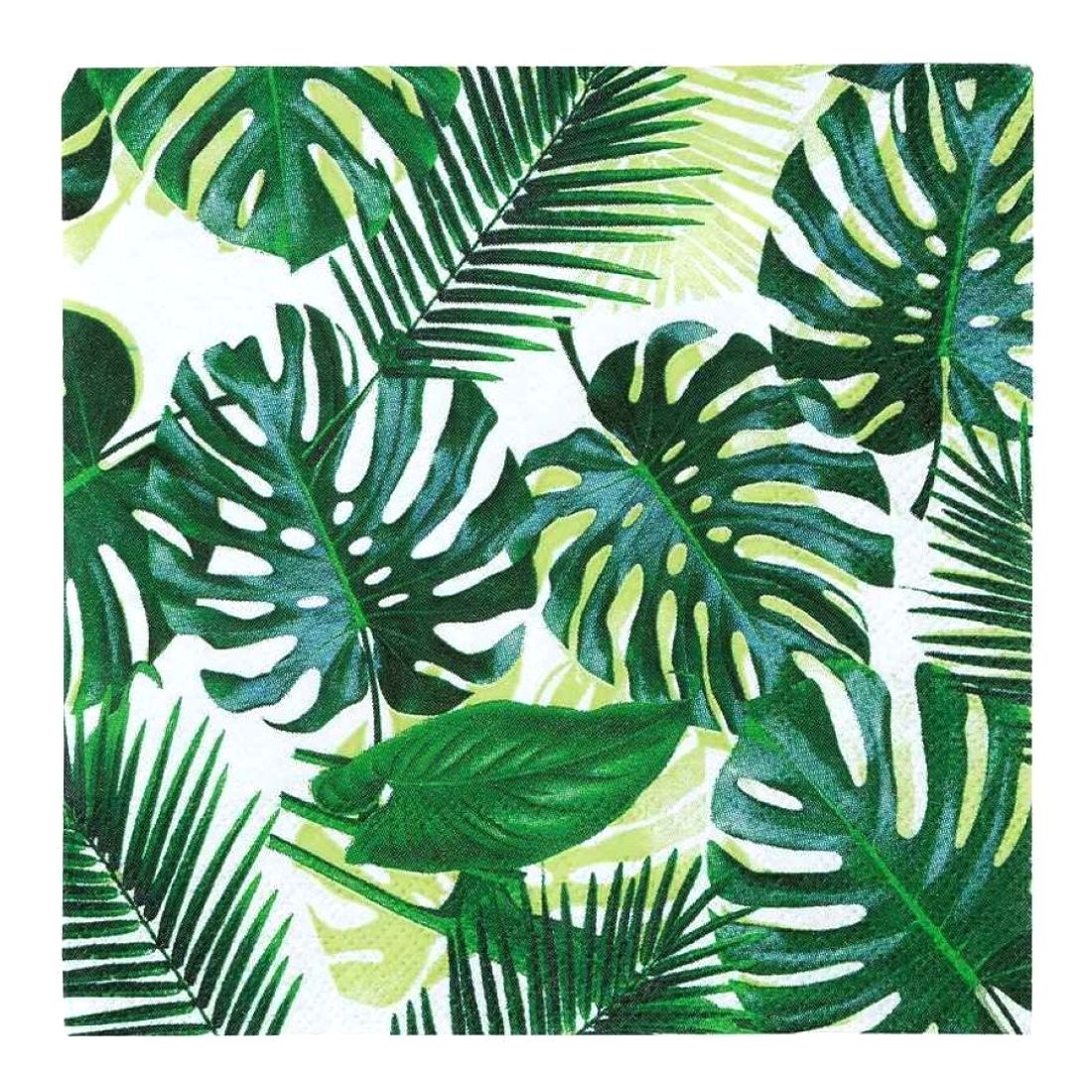 Talking Tables Tropical Fiesta Palm Cocktail Napkin (Pack of 20)