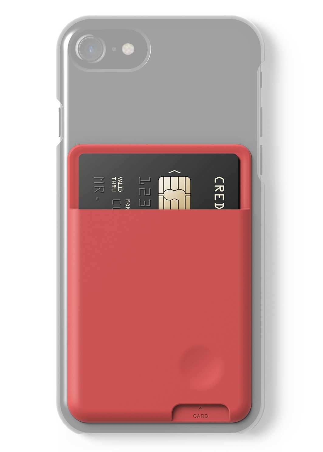 Elago Card Pocket Italian Rose for Smartphones