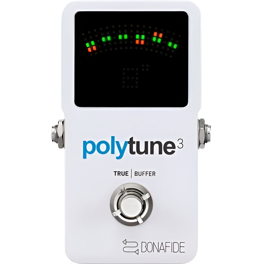 TC Electronic Poly Tune 3 - Poly Chromatic Tuner With Built-in Buffer Pedal