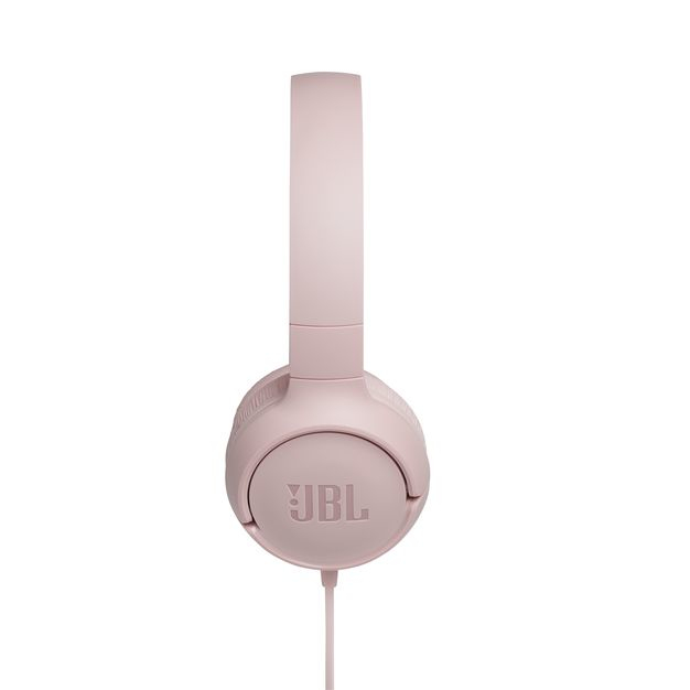 JBL Tune 500 Pink Wired On-Ear Headphones