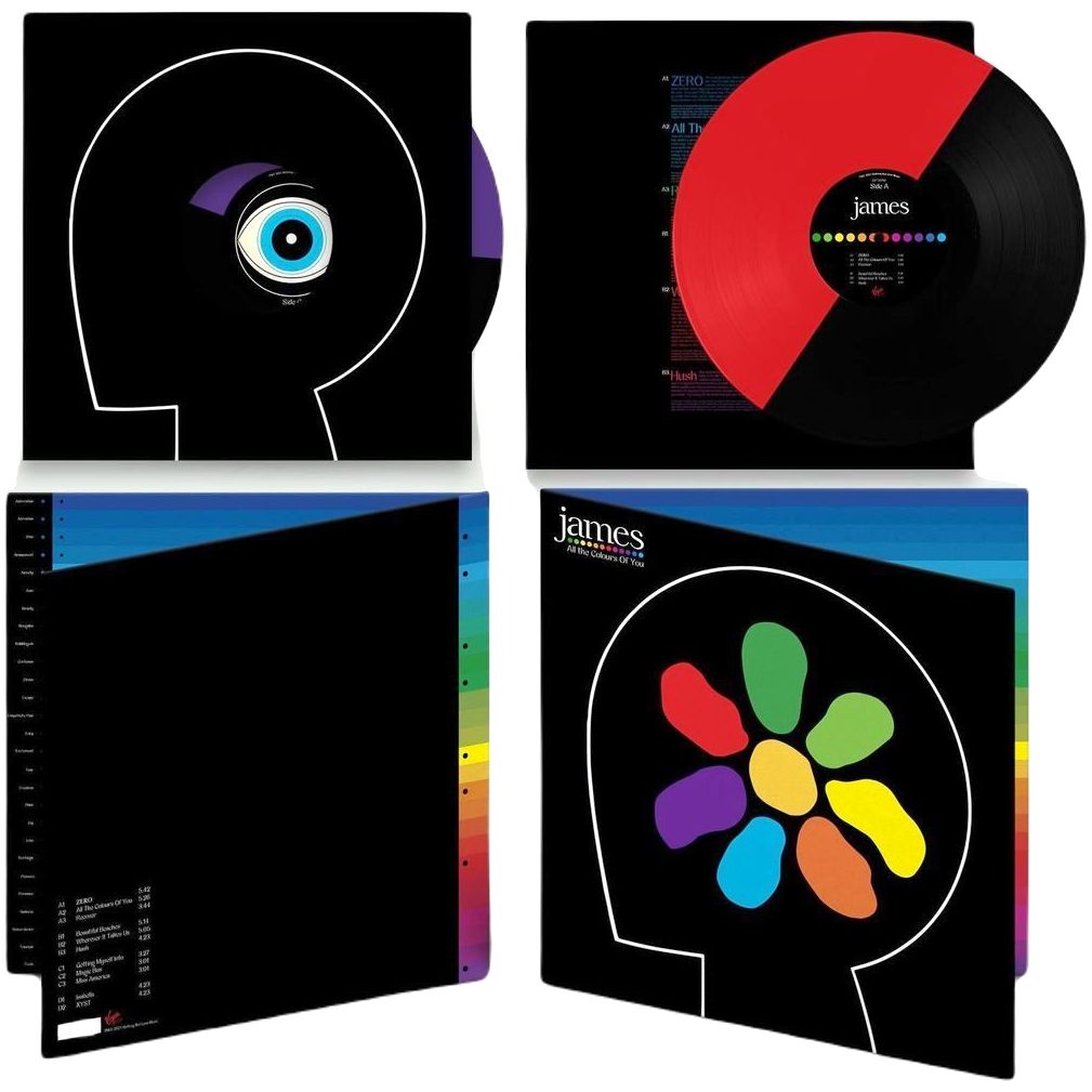 All The Colours Of You (Limited Edition) (Red & Black Colored Vinyl) (2 Discs) | James
