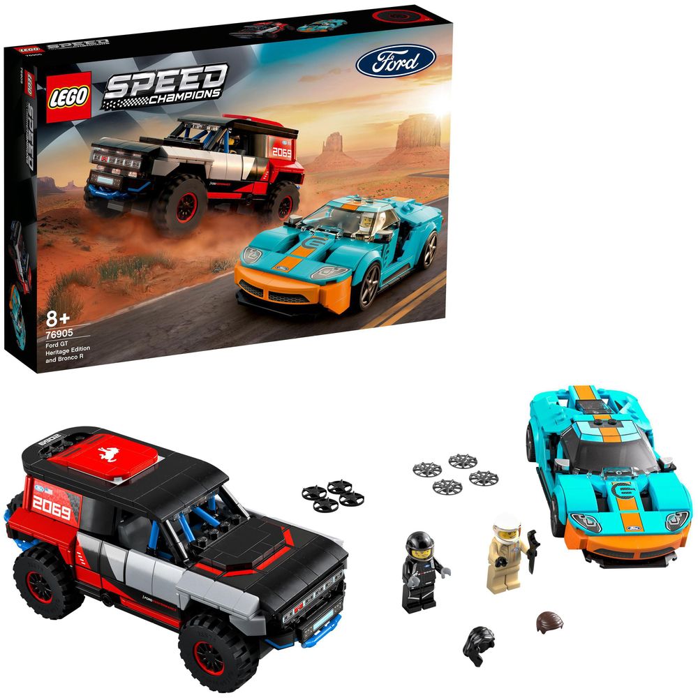 LEGO Speed Champions Ford GT Bronco R Cars Toy 76905