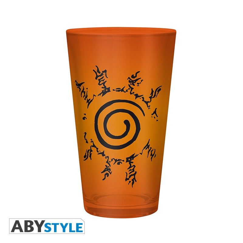 Abystyle Naruto Konoha & Seal 400 ml Glass