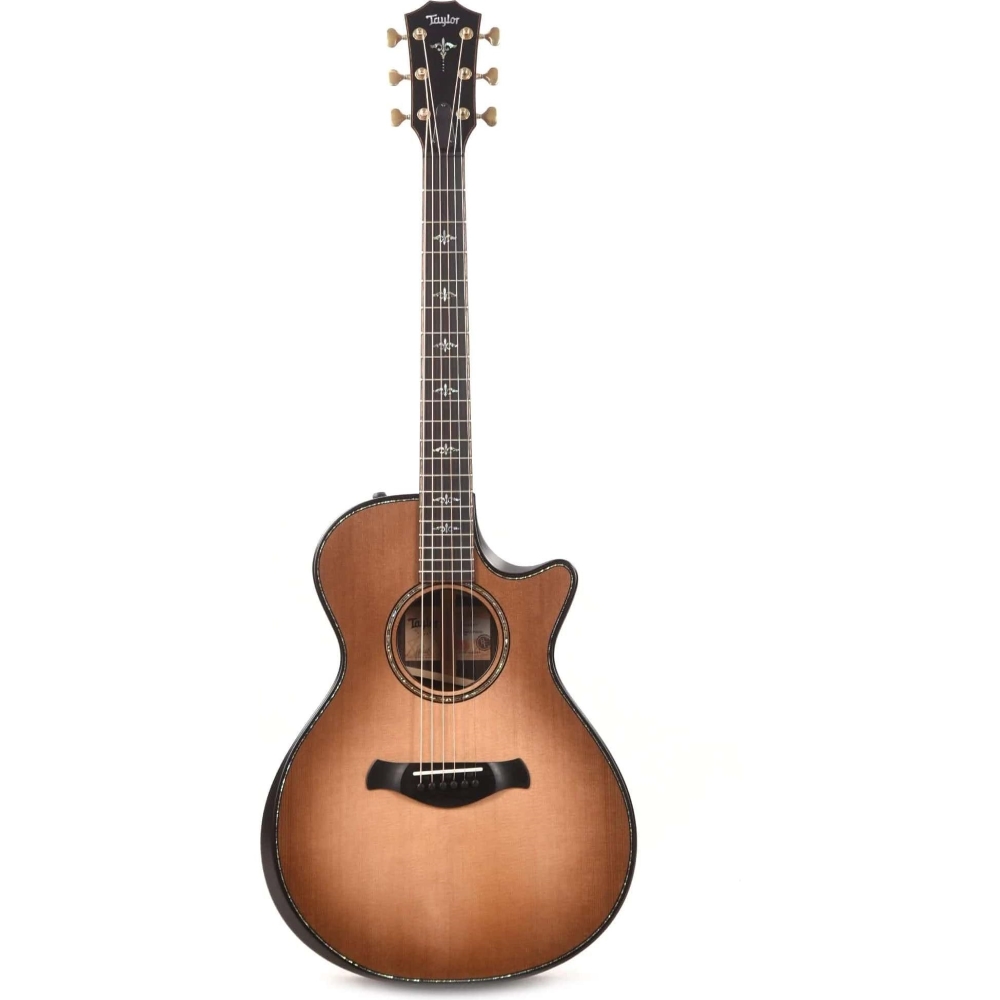 Taylor 912ce Grand Concert Builder's Edition - Wild Honey Burst - Includes Taylor Deluxe Hardshell Brown