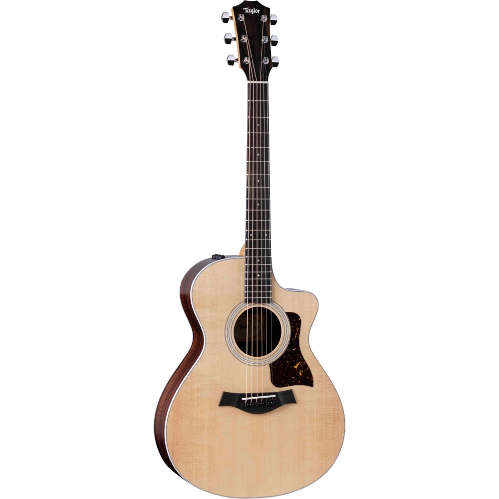 Taylor 212ce Grand Concert Acoustic-electric Guitar - Layered Rosewood Back and Sides - Natural - Includes Taylor Gig bag