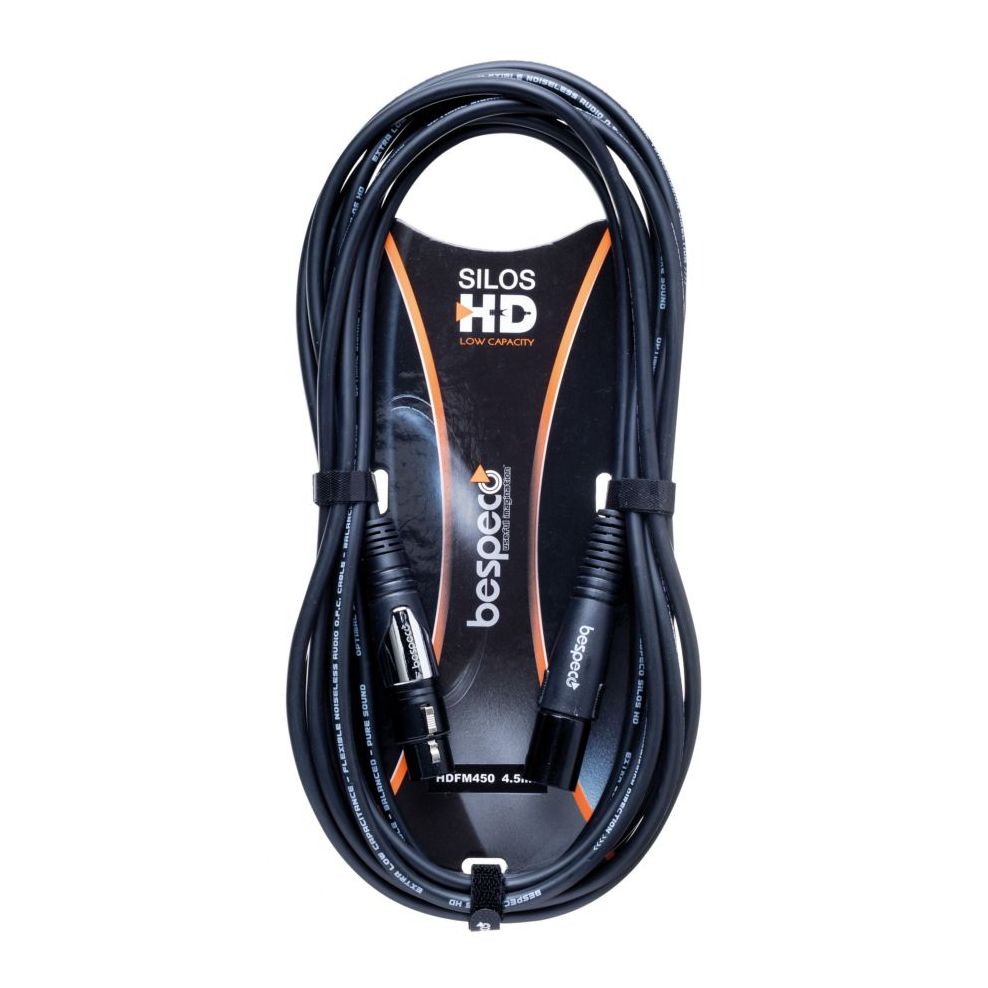 Bespeco HDFM450 XLR Cable 4.5m