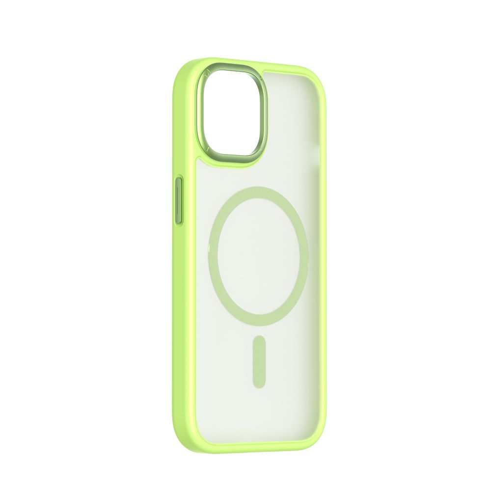 Momax Play Magnetic Case For iPhone iPhone 15 Pro 6.1-Inch - Green