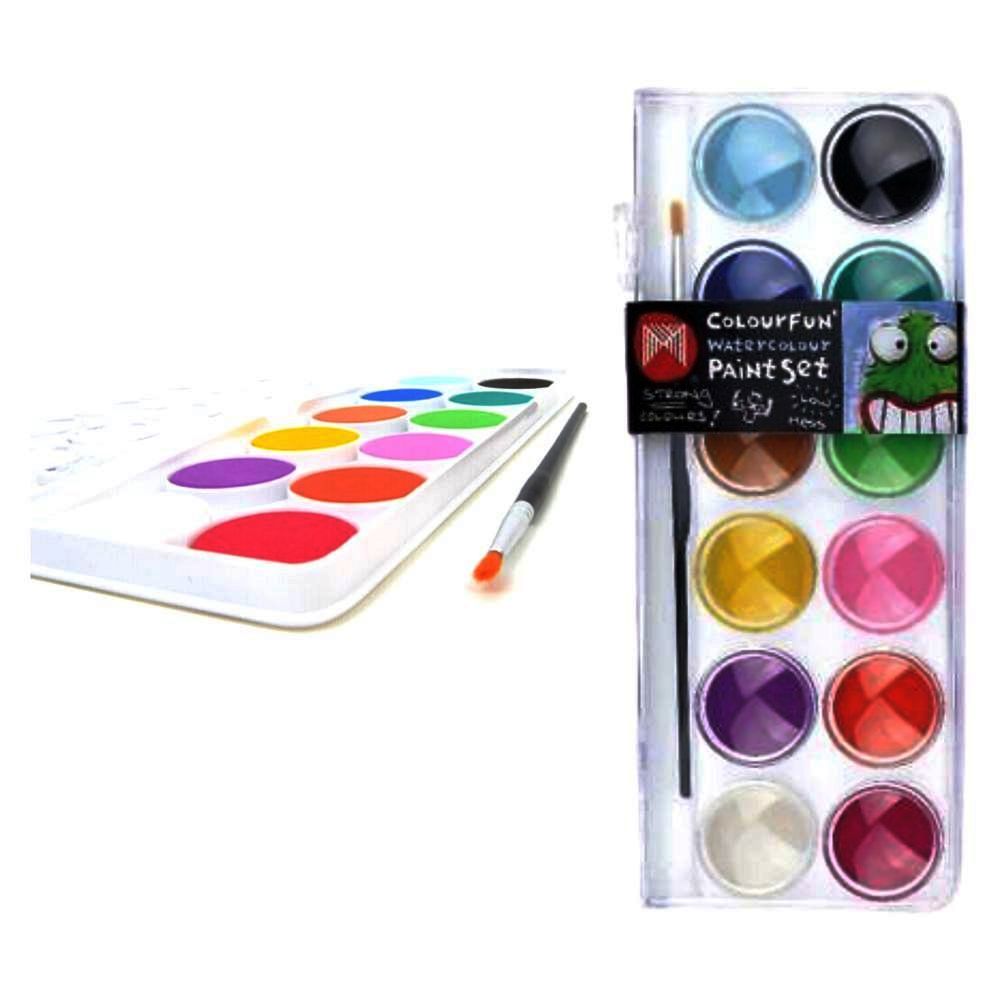 Micador Jr. Watercolour Palette Stylist Disc (12 Colours)