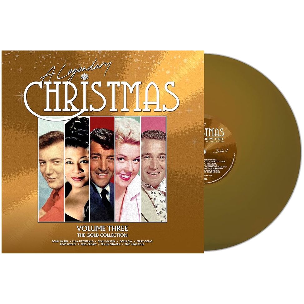 A Legendary Christmas Vol.3 The Gold Collection (Gold Colored Vinyl) | Various Artists