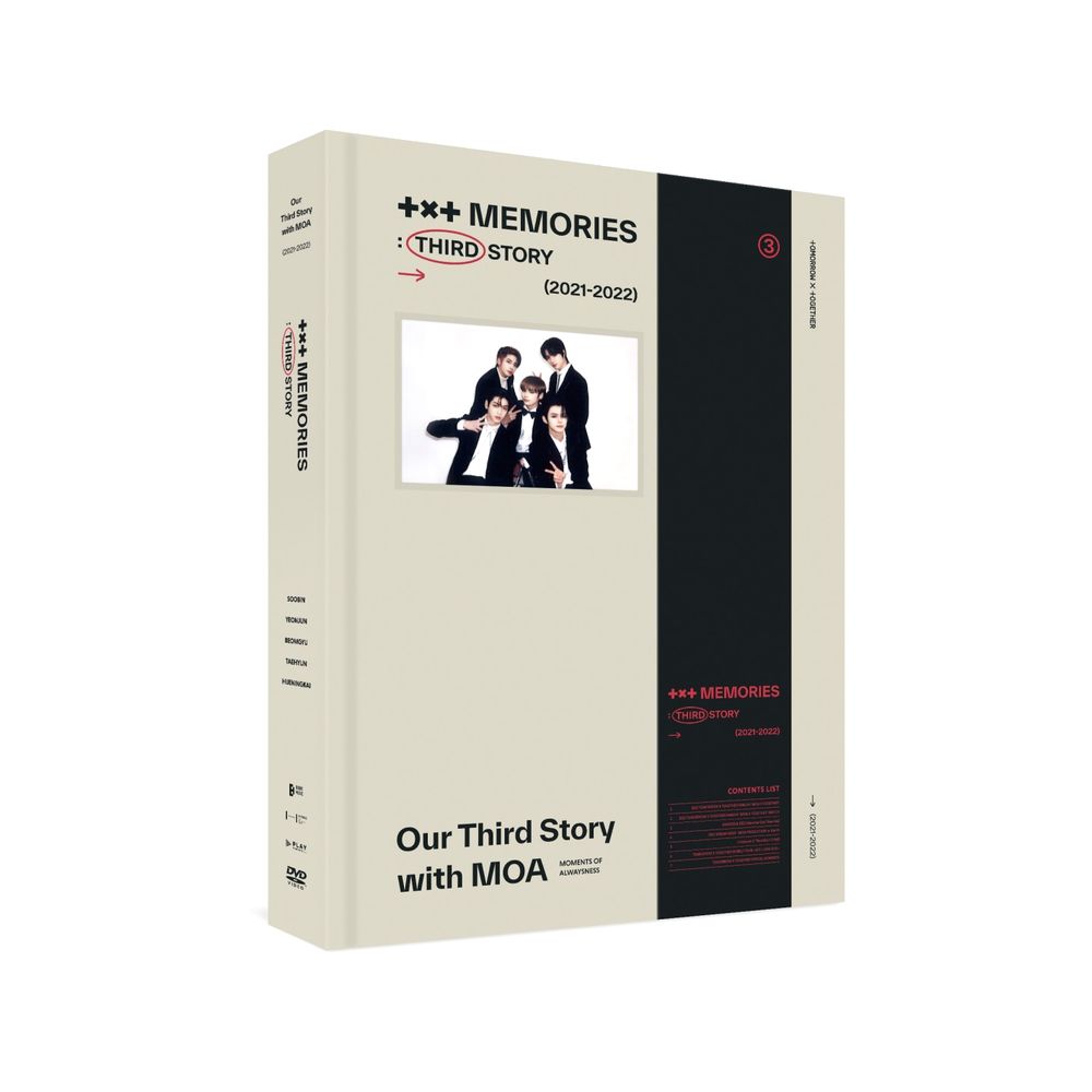 Memories Third Story (Limited Photobook + DVD) (1 Disc) | Tomorrow X Together
