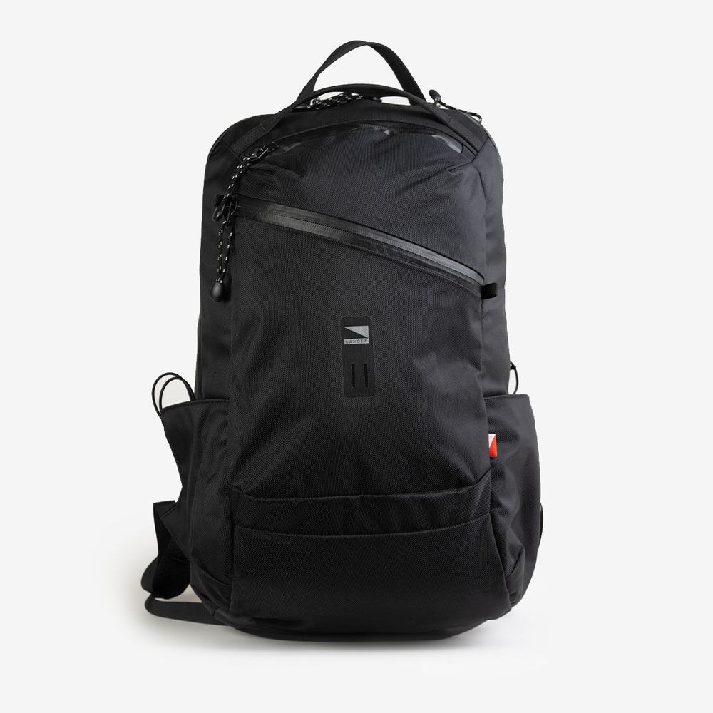 Lander Commuter 25L Outdoor Tech Backpack + H20 Resist + Pockets - Black