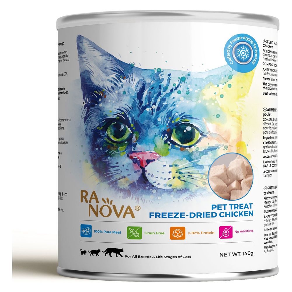 Ranova Freeze Dried Chicken for Cats - 140g