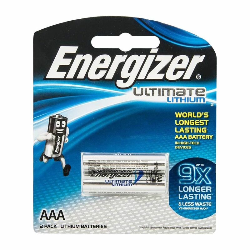Energizer Lithium Aaa 15V Pack of 2