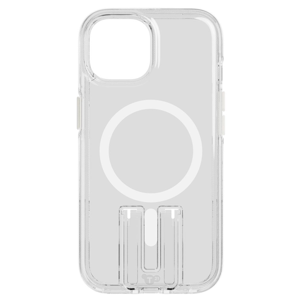 Tech21 Evocrystal Kick Case with MagSafe for iPhone 15 - White