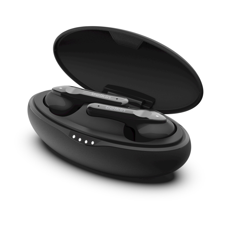 Belkin Soundform Move True Wireless Earbuds With Charging Case Black