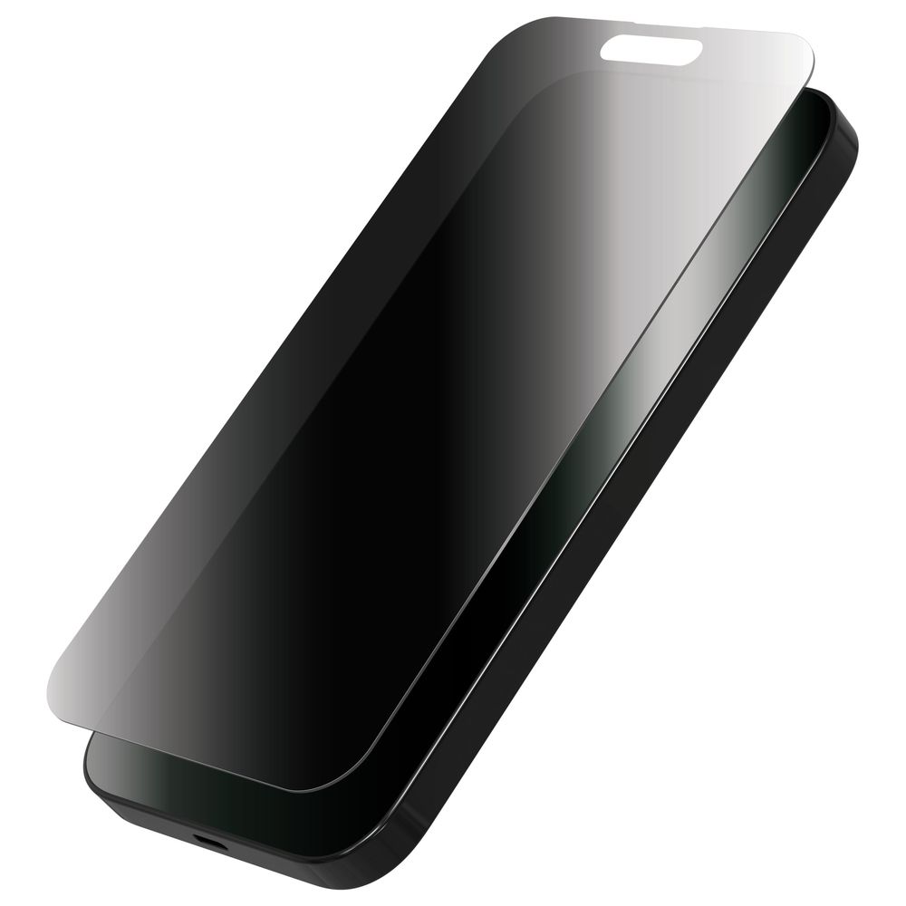 ZAGG InvisibleShield Glass Elite Privacy Screen Protector for iPhone 15