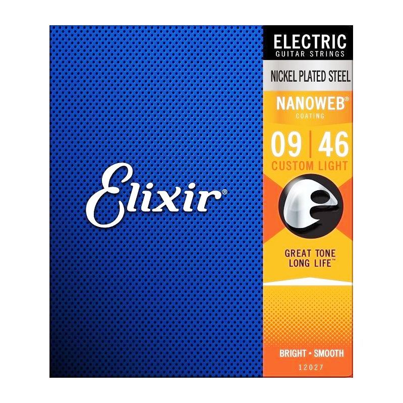 Elixir Nano Electric Guitar Strings 009 Set
