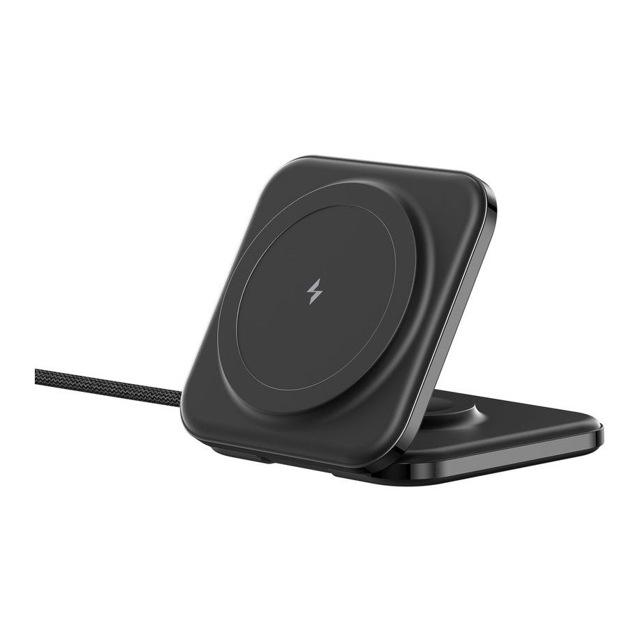 AmazingThing Explorer Pro 3-in-1 PD 17W Portable Wireless Charger with USB-C to USB-C Cable 1.2m - Black
