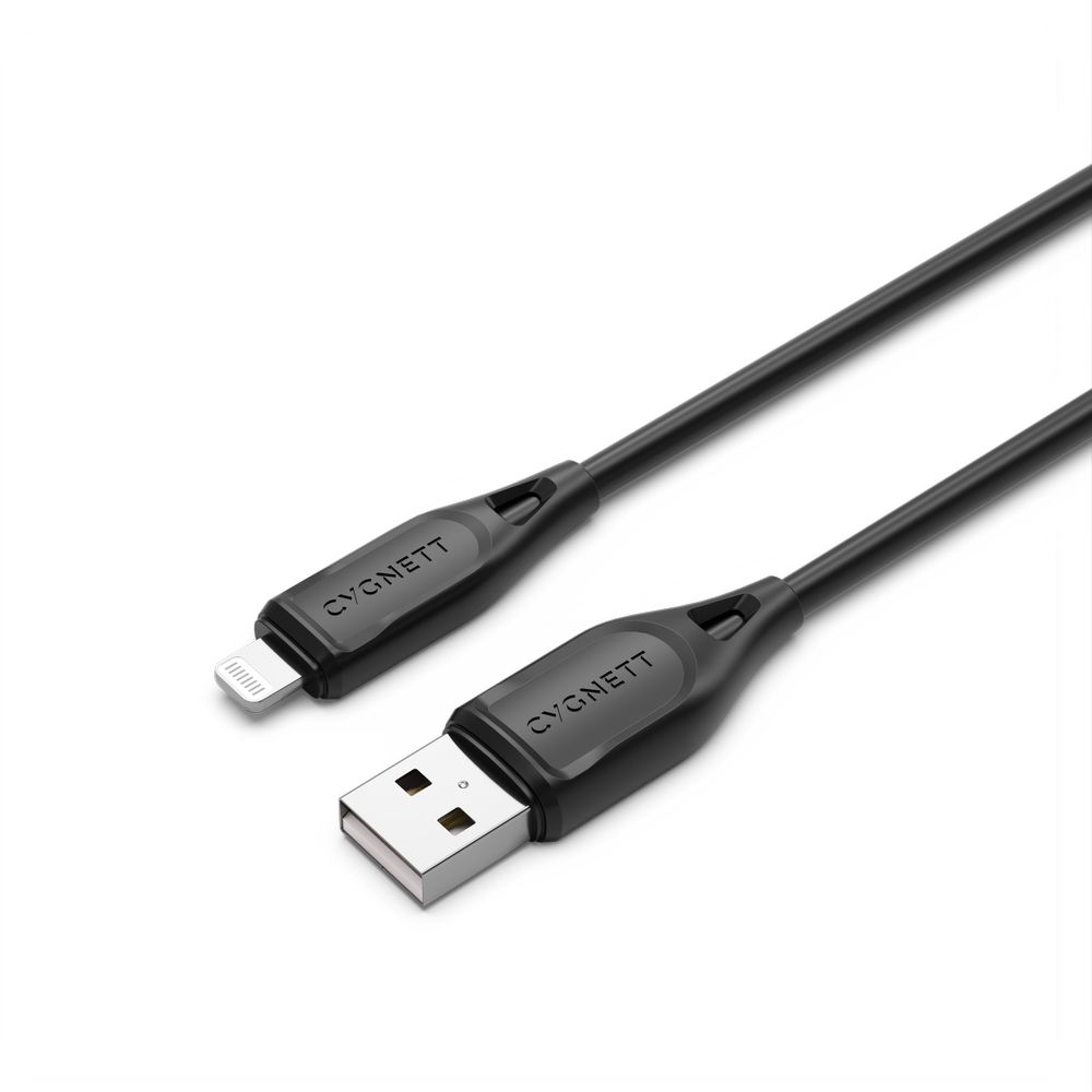 Cygnett Essentials Lightning To USB-A Cable 1m - Black